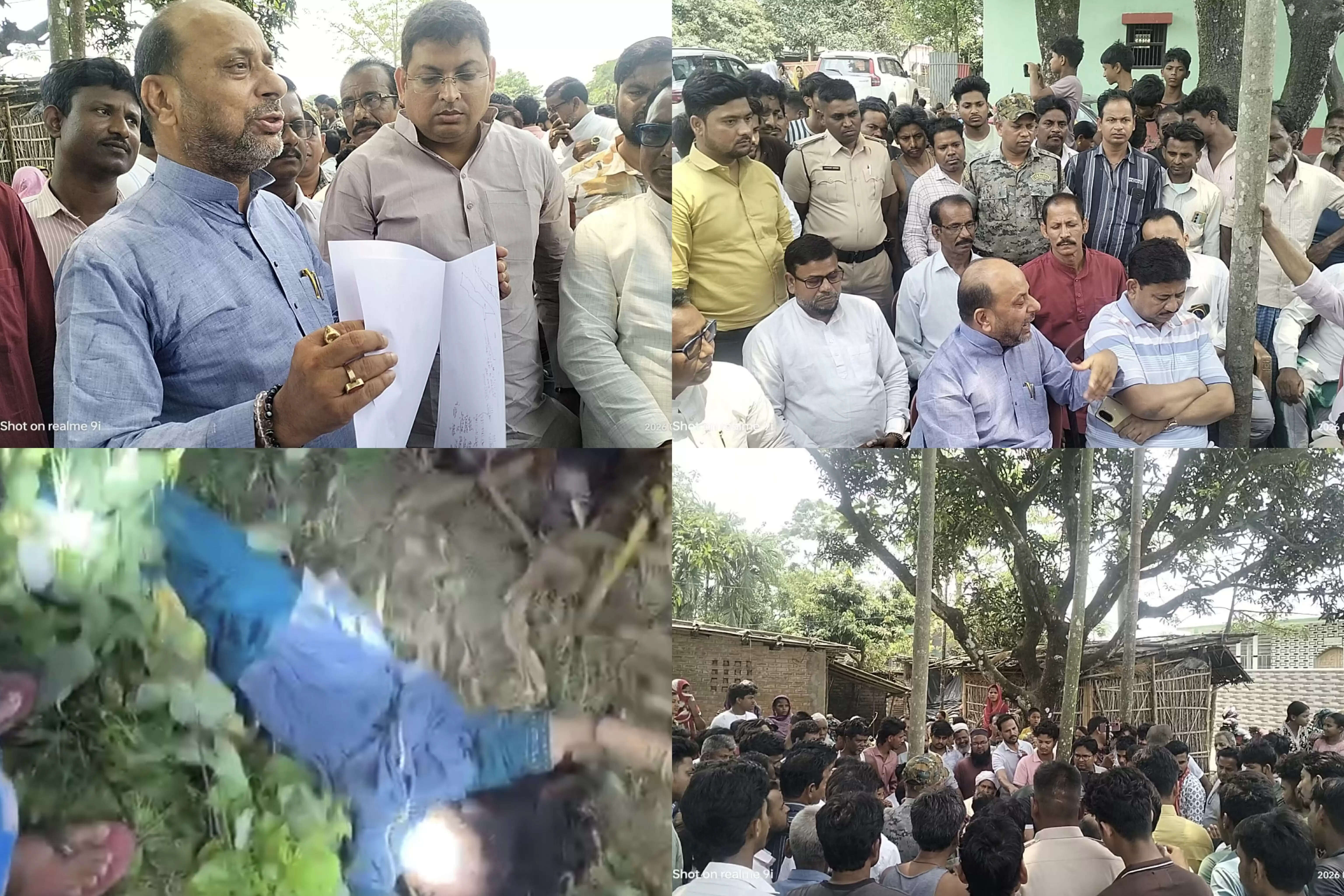 मक्का खेत में मिला विवाहिता का शव, विधायक बोले—दोषियों को मिले सख्त सजा