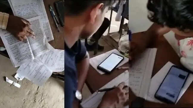मेरठ में मोबाइल छुपाकर परीक्षा में नकल का प्रयास करने वाला परीक्षार्थी गिरफ्तार, प्रवक्ता परीक्षा से किया गया डिबार