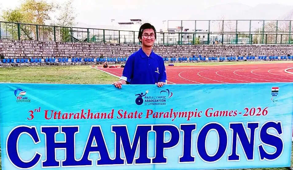 400 मीटर दौड़ में स्वर्ण पदक जीतकर वैष्णवी ब ने बढ़ाया नैनीताल का मान