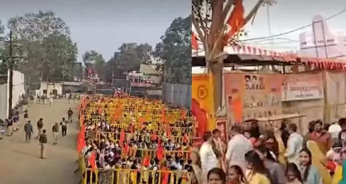 मप्र के धार में भोजशाला में एक साथ पूजा और नमाज