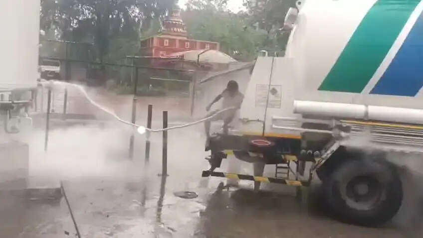 शाजापुर जिला अस्पताल में ऑक्सीजन गैस का रिसाव, मची अफरा-तफरी