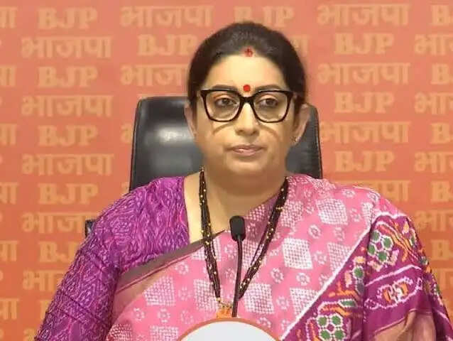 प्रदेश प्रभारी बनने के बाद पहली बार 25 अक्टूबर को छत्तीसगढ़ आएंगी स्मृति ईरानी