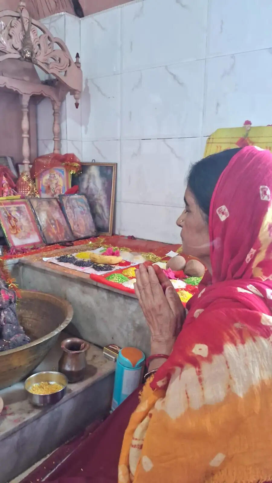 रुईधासा महाकाल मंदिर में मां ब्रह्मचारिणी की आराधना, दर्शन को उमड़े श्रद्धालु
