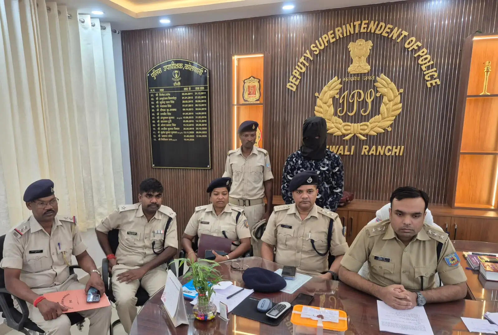 ब्राउन शुगर के साथ एक तस्कर गिरफ्तार