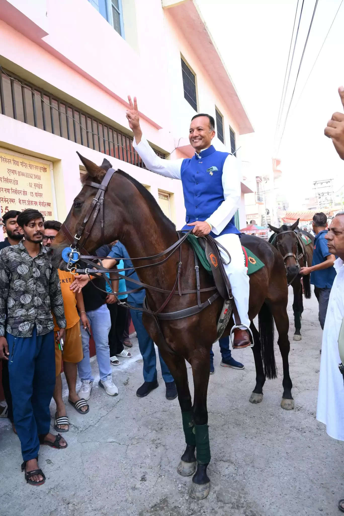 विस चुनावः हरियाणा में शाम 5 बजे तक 61 फीसदी मतदान