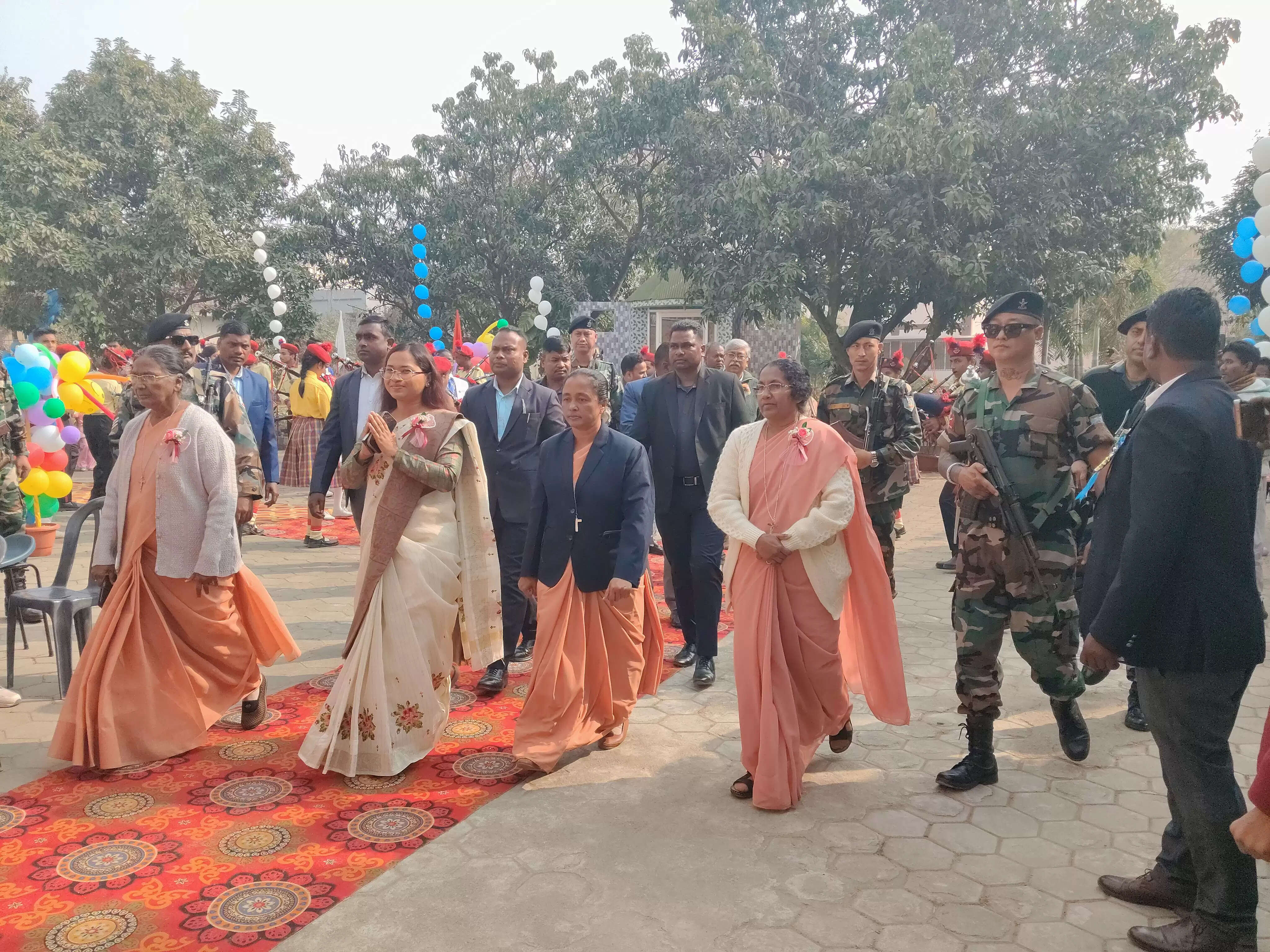 संत चार्ल्स स्कूल के टेक्नो आर्ट नेक्सेस कार्यक्रम में बोली मंत्री, बाहरी शिक्षा पर जाेर देने की जरूरत