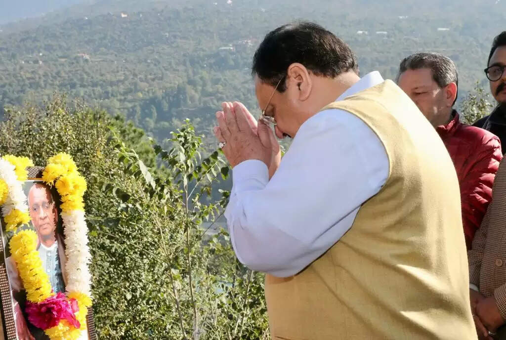 जेपी नड्डा ने सरदार पटेल की जयंती पर श्रद्धा सुमन अर्पित किए