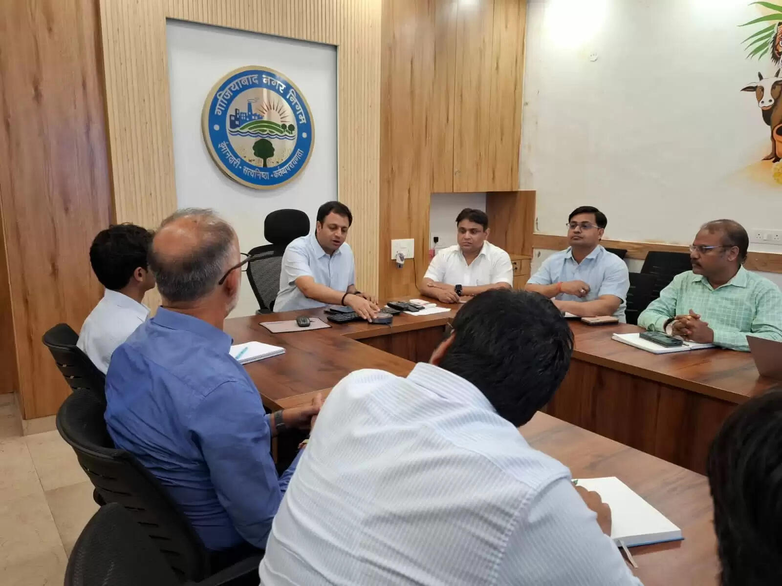 व्हीकल ट्रैकिंग मॉनिटरिंग सिस्टम से जुड़ेंगे वाबेग कंपनी के सभी वाहन: नगर आयुक्त