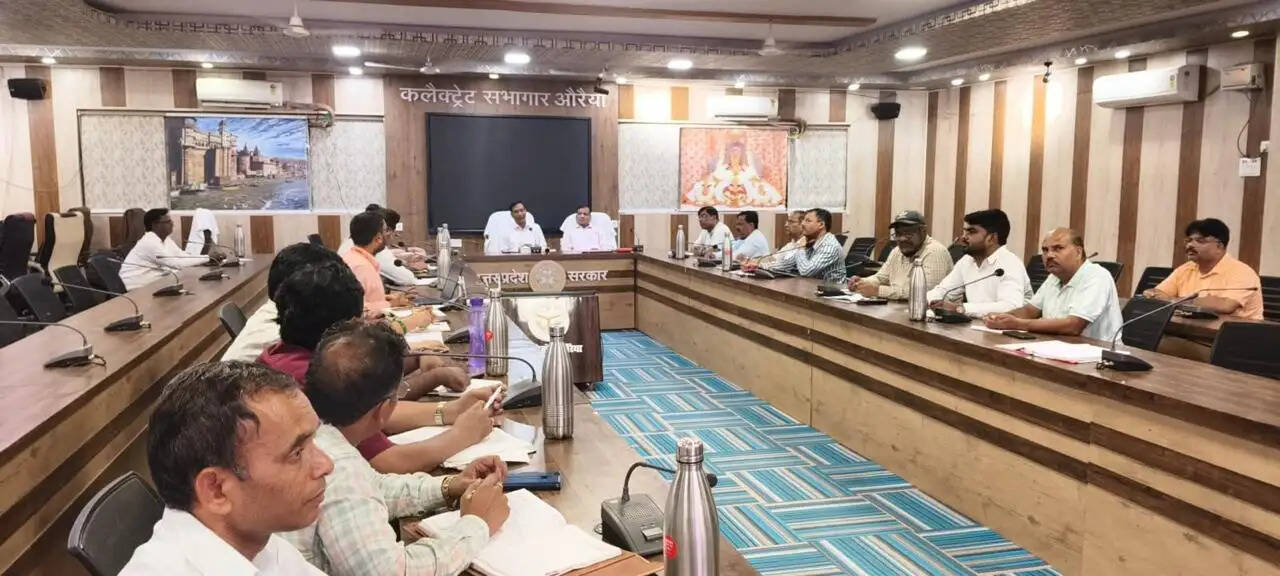 औरैया : 42 ग्रामों की विकास योजना को जिलाधिकारी ने दी अनुमति