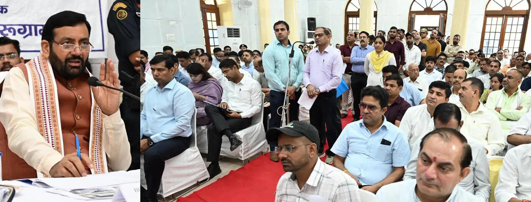 गुरुग्राम: मुख्यमंत्री ने बैठक में 16 में से 13 मामलों का किया समाधान