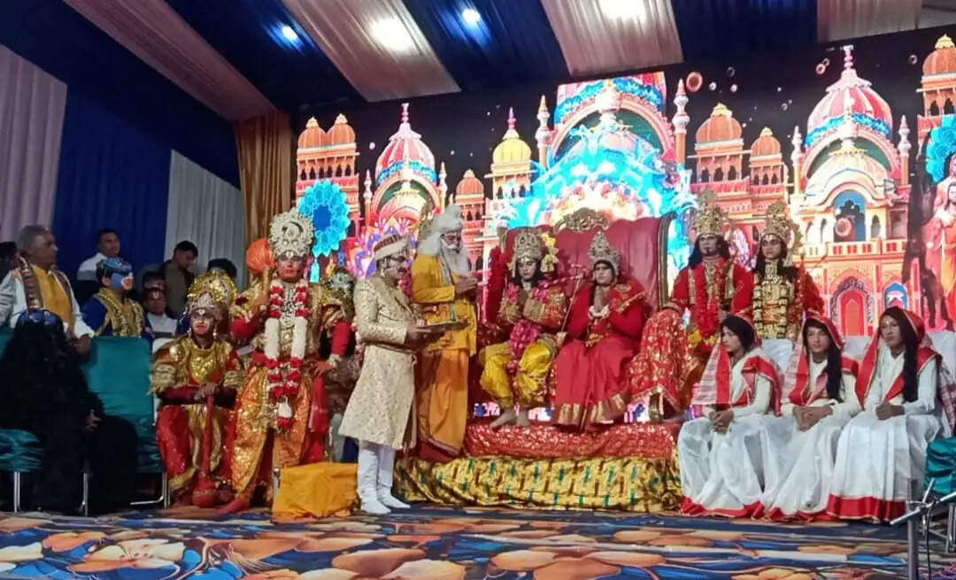 श्री राम राज्याभिषेक के साथ रामलीला महायज्ञ का समापन
