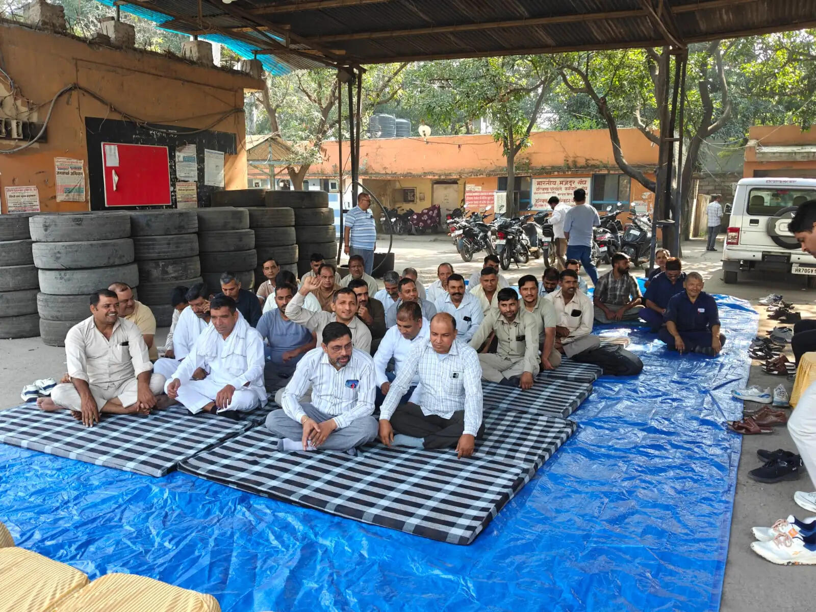 हरियाणा रोडवेज कर्मचारियों का 5-6 नवंबर को चक्का जाम का ऐलान