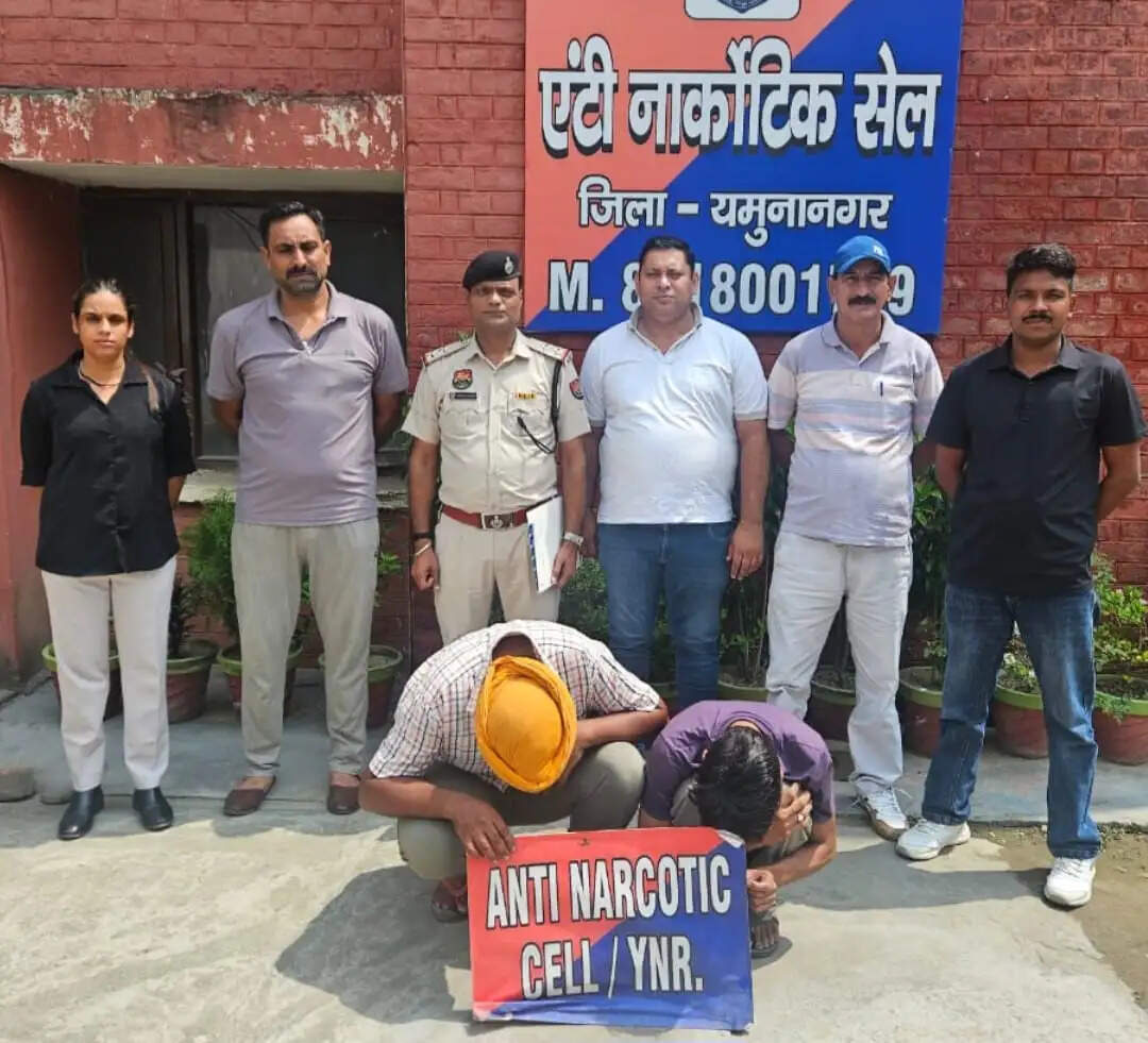 यमुनानगर में हेरोइन के साथ बाइक सवार गिरफ्तार,डिलीवरी लेने वाला भी पकड़ा