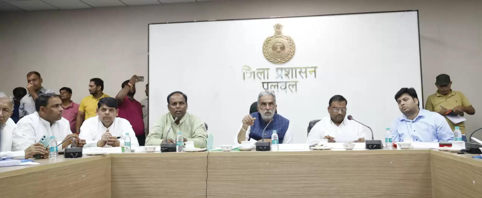 पलवल: रसूलपुर-पलवल रेलवे ऑवरब्रिज के प्रगति कार्य की करें डे-टू-डे मॉनीटरिंग: कृष्णपाल गुर्जर