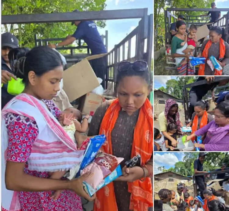 असम में बाढ़ से नौ जिलों की 524733 आबादी प्रभावित, दो और शव मिले