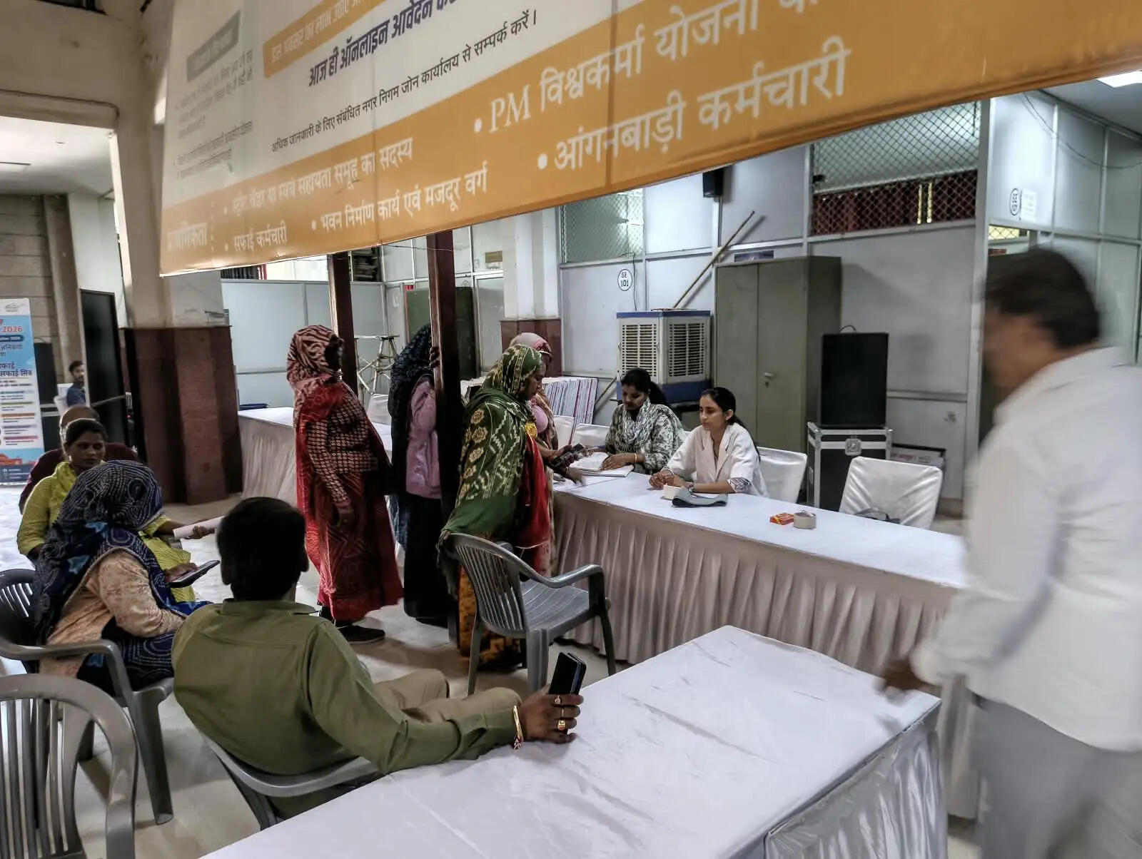सफाई मित्रों और उनके आश्रितों सहित सभी कर्मचारियों का किया हेल्थ चैकअप