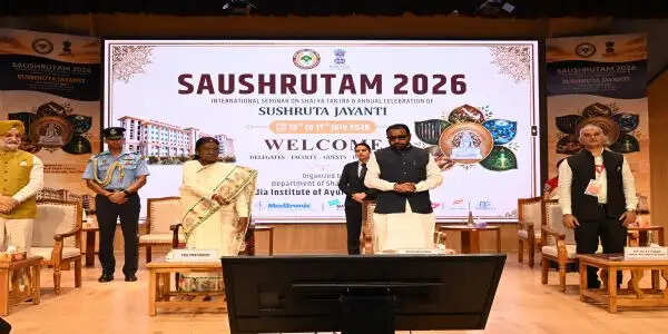 आचार्य सुश्रुत के मार्ग पर चलकर चिकित्सा नैतिकता और रोगियों के प्रति करुणा बनाए रखें : राष्ट्रपति