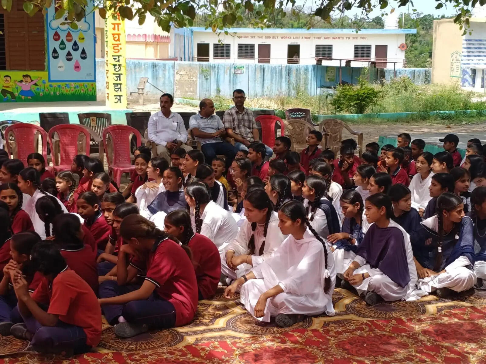 नशा मुक्त अभियान-एचएसएस मंगलूर में जागरूकता कार्यक्रम आयोजित