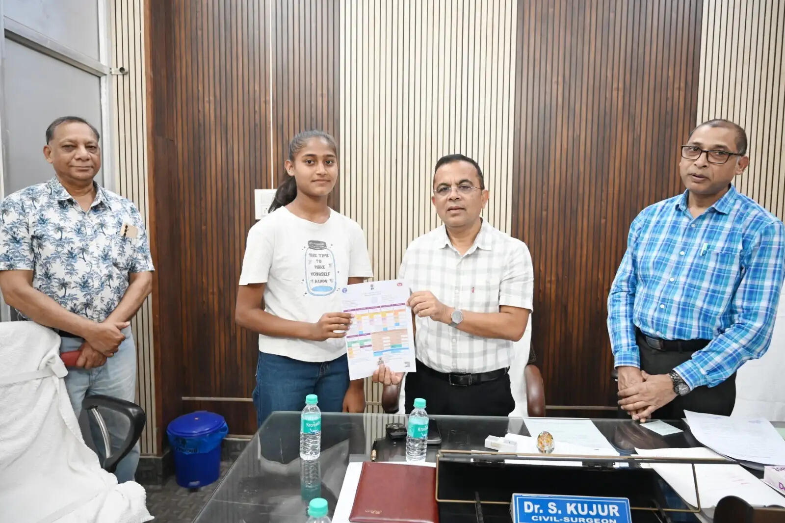 जांजगीर चांपा जिले में एचपीव्ही वैक्सीन अभियान का शुभारंभ