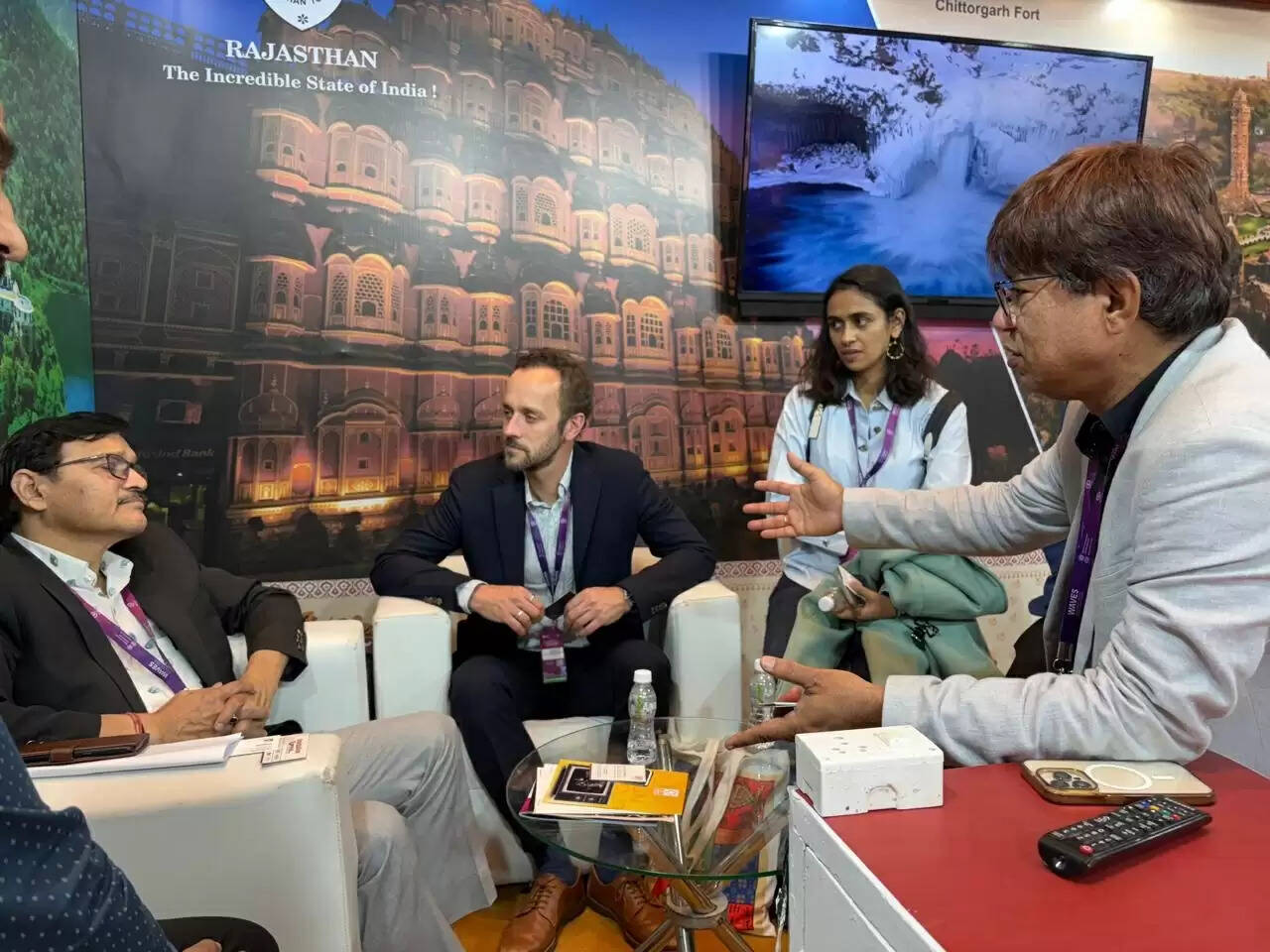 मुंबई&nbsp;में&nbsp;राजस्थान की स्टॉल ने लूटी समिट में वाहवाही, स्टार्टअप्स के नवाचारों ने किया प्रभावित