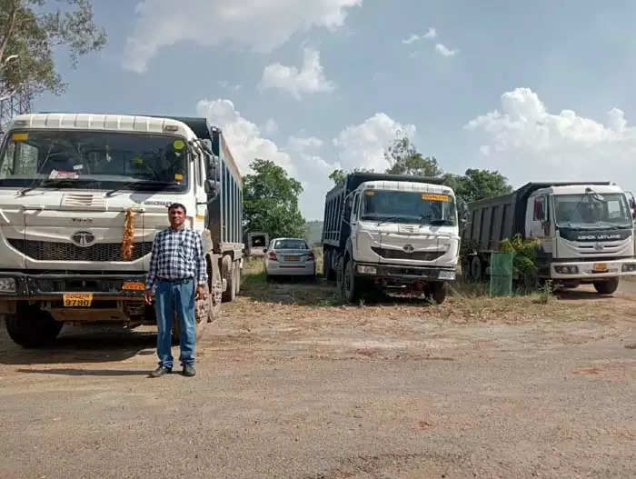 जगदलपुर : गौण खनिजों के अवैध परिवहन कर रहे 16 वाहन पकड़ाये