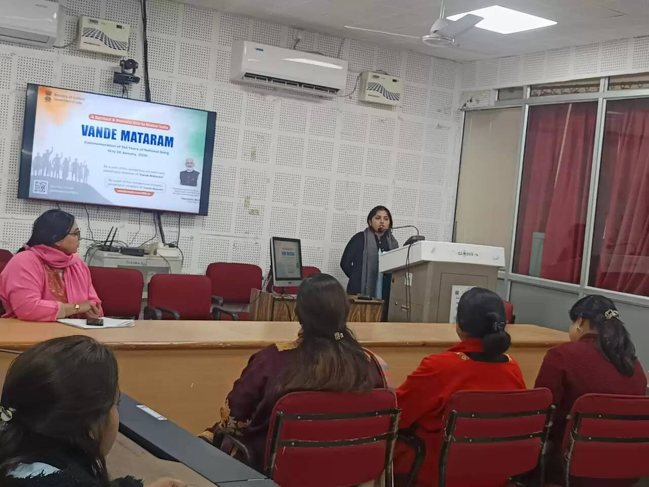 राजकीय शिक्षा महाविद्यालय जम्मू में ‘वंदे मातरम्’ प्रतियोगिताओं का आयोजन