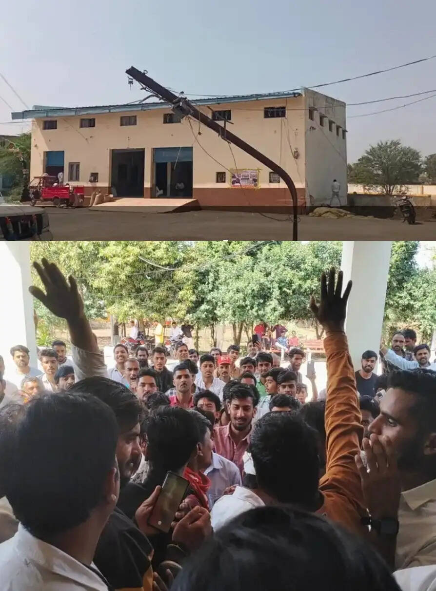 आगरमालवाः व्यापारियों ने नीलामी रोकी, किसानों ने किया हंगामा