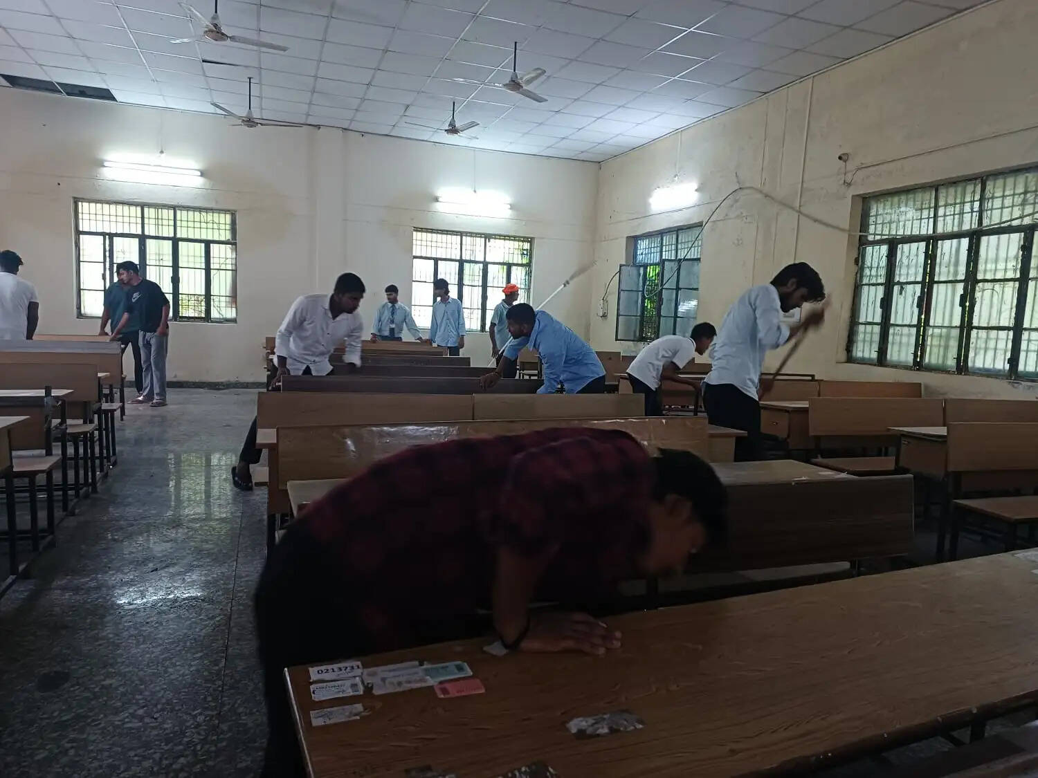 सेवा मेरा योगदान अभियान में छात्रों ने चलाया स्वच्छता और पौधरोपण अभियान