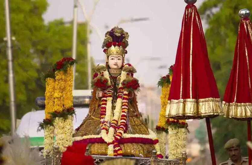 जनानी ड्योढ़ी से आज निकलेगी गणगौर माता की शाही सवारी