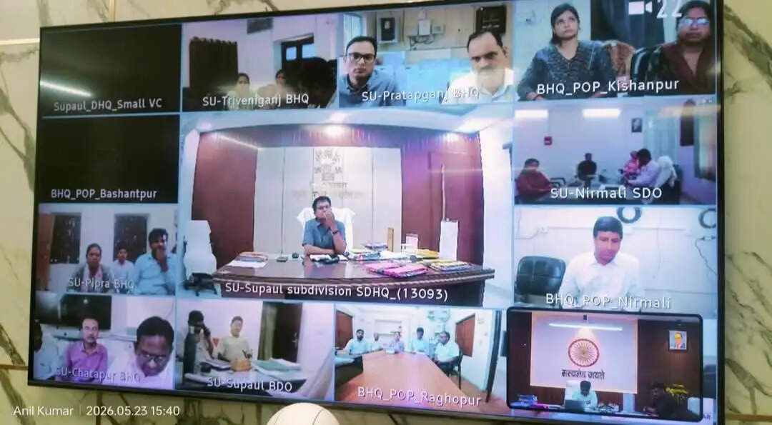 जनगणना 2027 की तैयारियों में तेजी, सुपौल में 98.5 प्रतिशत एचएलबी कार्य पूर्ण