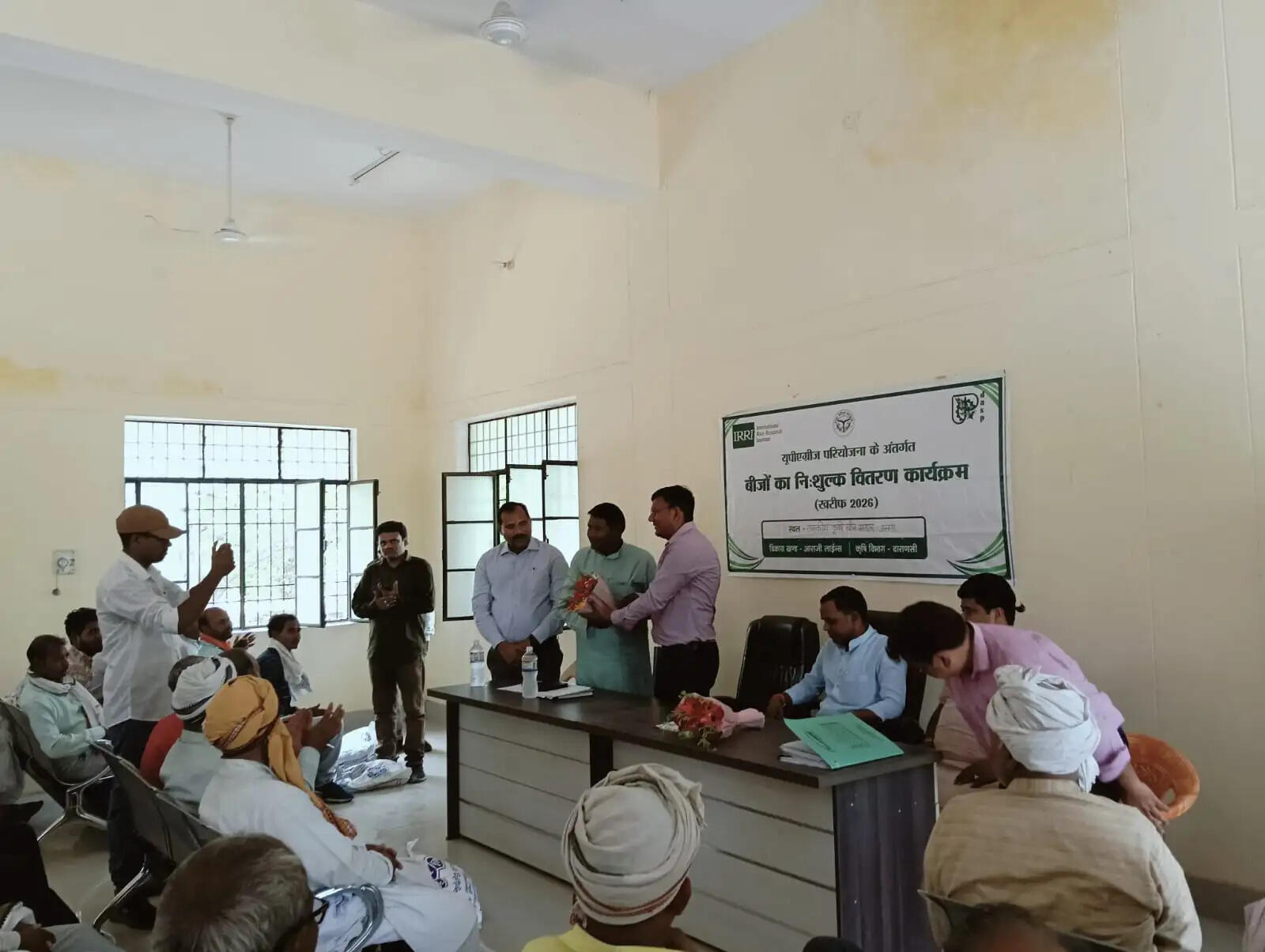 'खेत बचाओ अभियान' के तहत किसानों को संतुलित उर्वरक व हरी खाद अपनाने का संदेश
