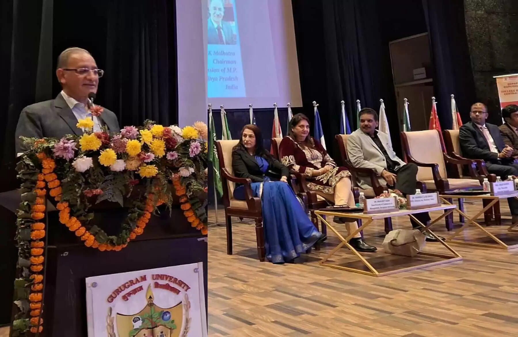 गुरुग्राम: विश्वविद्यालयों की भूमिका अब केवल शिक्षा तक सीमित नहीं: प्रो. वी.के मल्होत्रा