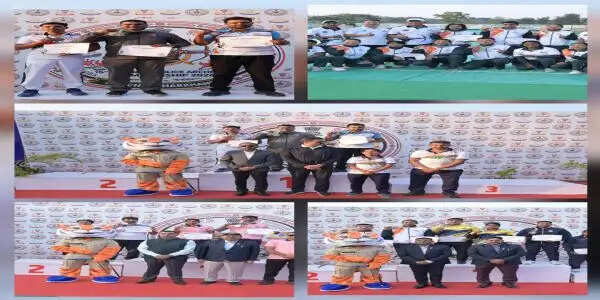 अखिल भारतीय पुलिस तीरंदाजी प्रतियोगिता में राजस्थान और यूपी पुलिस का शानदार प्रदर्शन