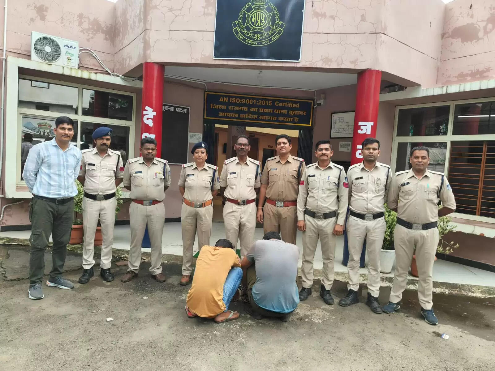 राजगढ़ः भैंस-बकरी चोरी करने वाले गिरोह के दो सदस्य गिरफ्तार, 15 लाख का माल बरामद