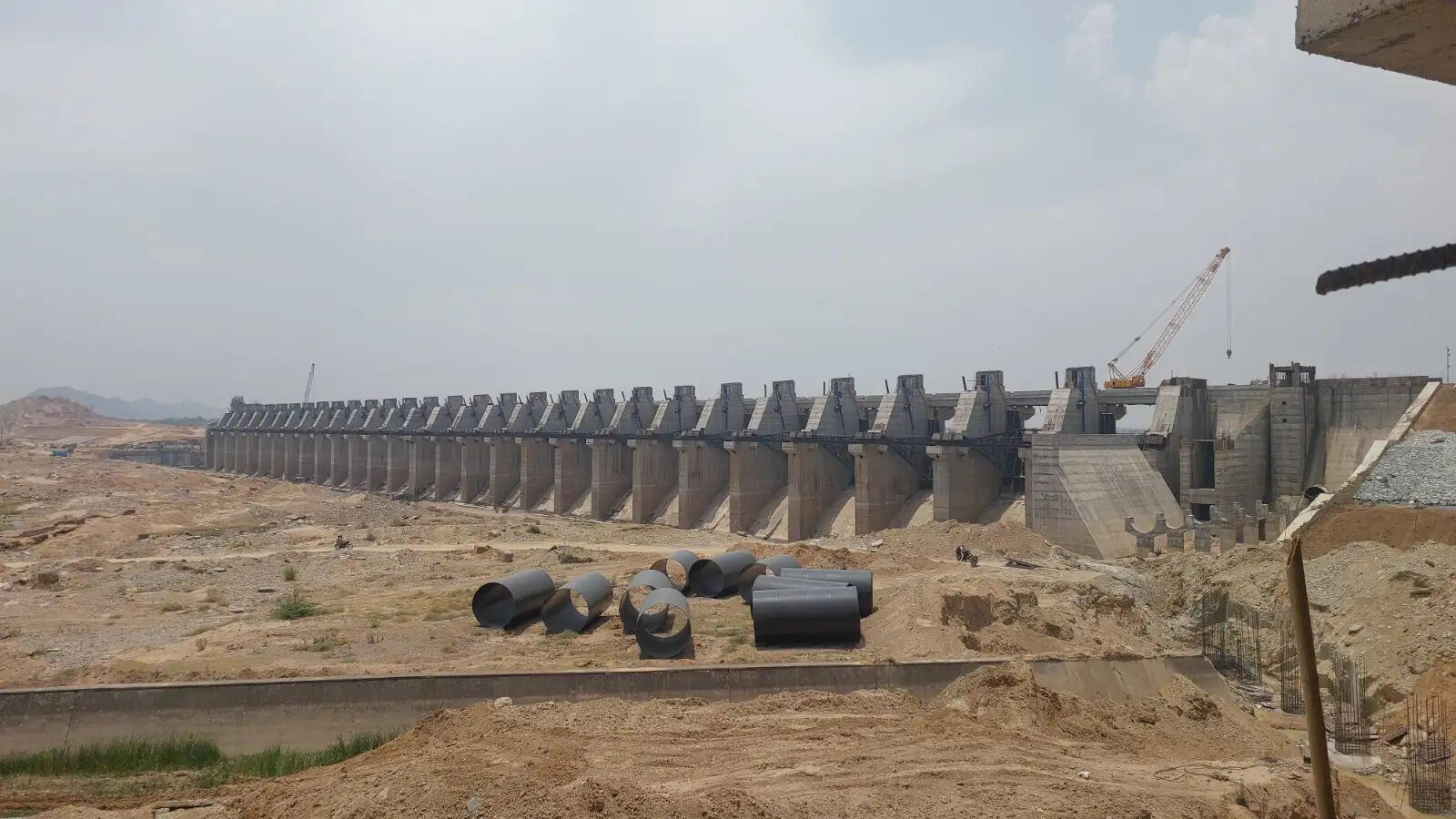 ईसरदा बांध का 90 प्रतिशत कार्य पूर्ण, इस मानसून में होगा जल संग्रहण