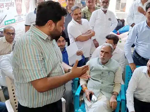 फरीदाबाद : ‘लटकाना-भटकाना और अटकाना’ कांग्रेस की संस्कृति : कृष्णपाल गुर्जर