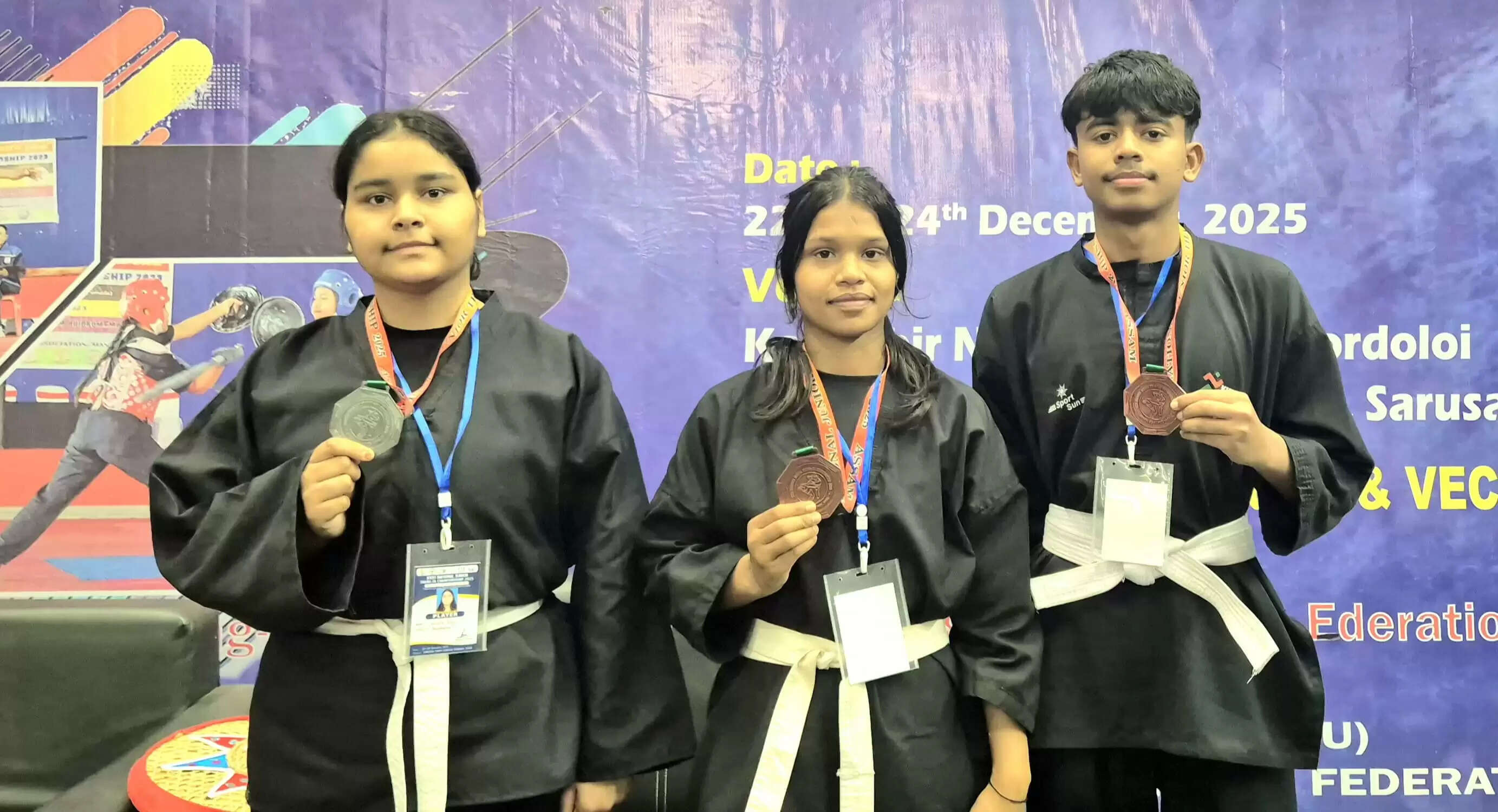 राष्ट्रीय जूनियर थांग-ता चैंपियनशिप में झारखंड को तीन पदक