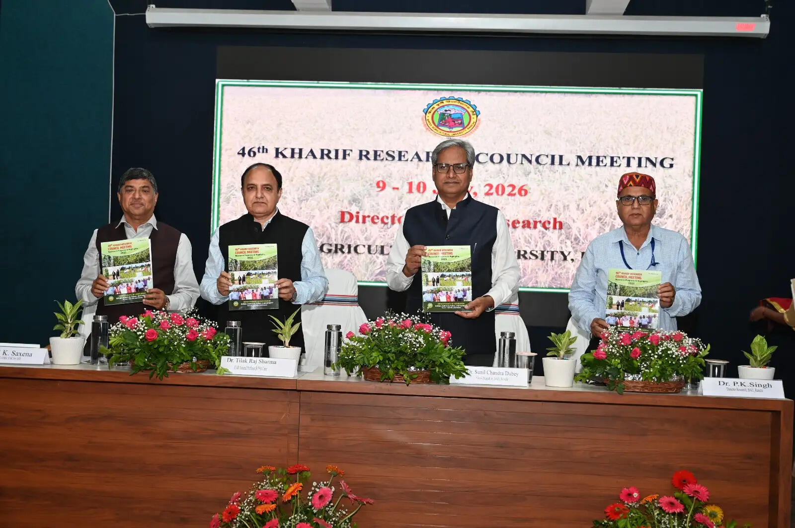 उच्च प्रोटीन और सूक्ष्म पोषकतत्वों से भरपूर फसल किस्में विकसित करें वैज्ञानिक : डॉ टीआर शर्मा