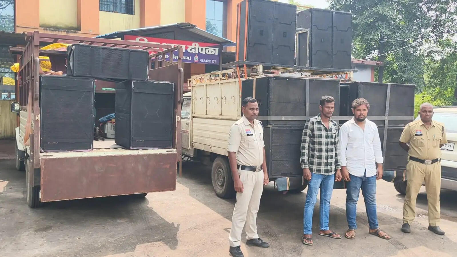 तेज आवाज में डीजे बजाने पर कोरबा पुलिस की सख्ती, तीन संचालकों पर कार्रवाई