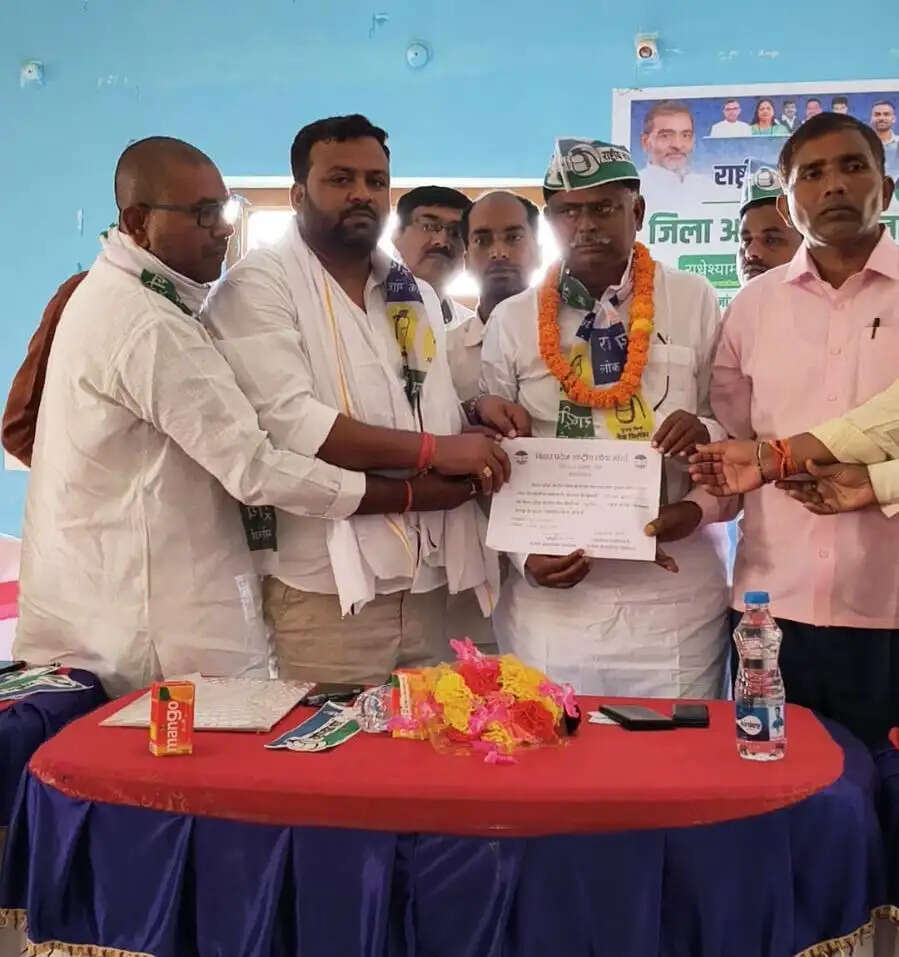 राष्ट्रीय लोक मोर्चा के लगातार तीसरी बार जिलाध्यक्ष बने धर्मपाल