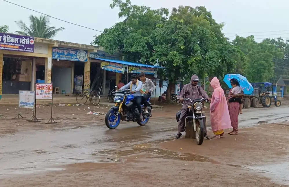 धमतरी में झड़ी का दौर जारी, धान फसल के लिए वरदान बनी बारिश; गंगरेल में 29.5 टीएमसी पानी