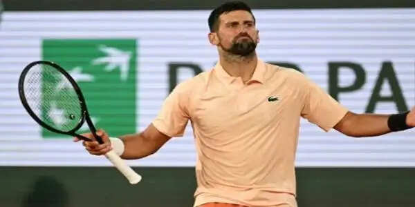 फ्रेंच ओपन 2026: नोवाक जोकोविच ने पहले दौर में जियोवानी म्पेत्शी पेरिकार्ड को हराया