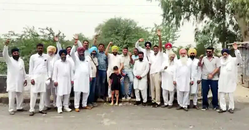 गंगनहर में पानी की कमी को लेकर किसानों ने दी आंदोलन की चेतावनी