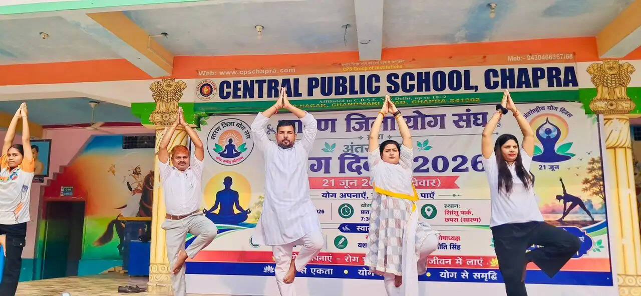 अंतर्राष्ट्रीय योग दिवस पर सारण जिला योग संघ ने 6 राष्ट्रीय खिलाड़ियों को किया सम्मानित