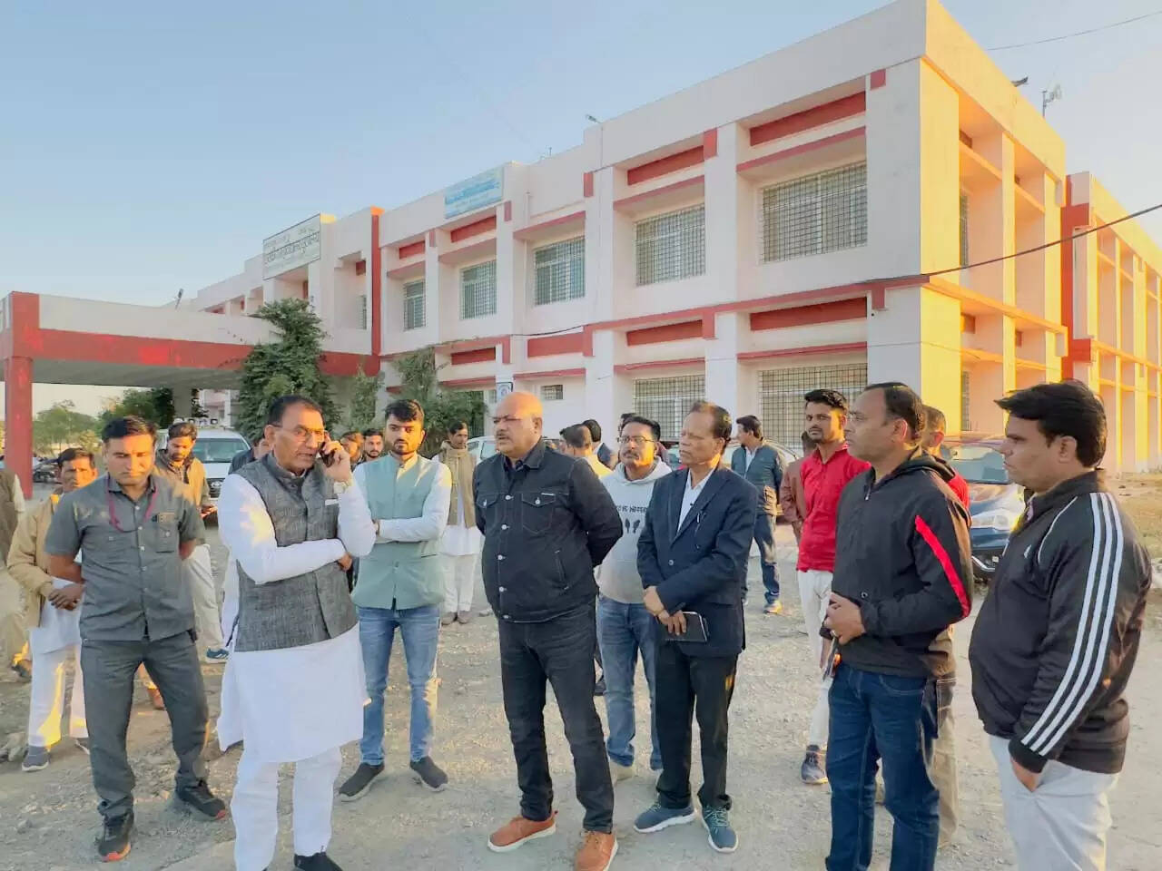 राजगढ़ः मंत्री पंवार ने महाविद्यालय में विकास कार्यों का किया निरीक्षण, अफसरों को दिए निर्देश