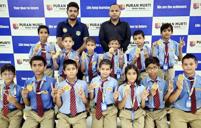 सोनीपत : रोलर स्केटिंग के 13 पदक विजेता सम्मानित