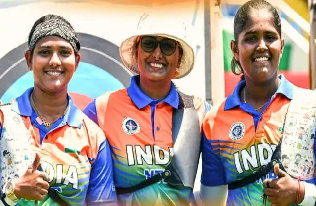 तीरंदाजी विश्व कप: भारतीय महिला रिकर्व टीम ने चीन को हराकर स्वर्ण पदक जीता