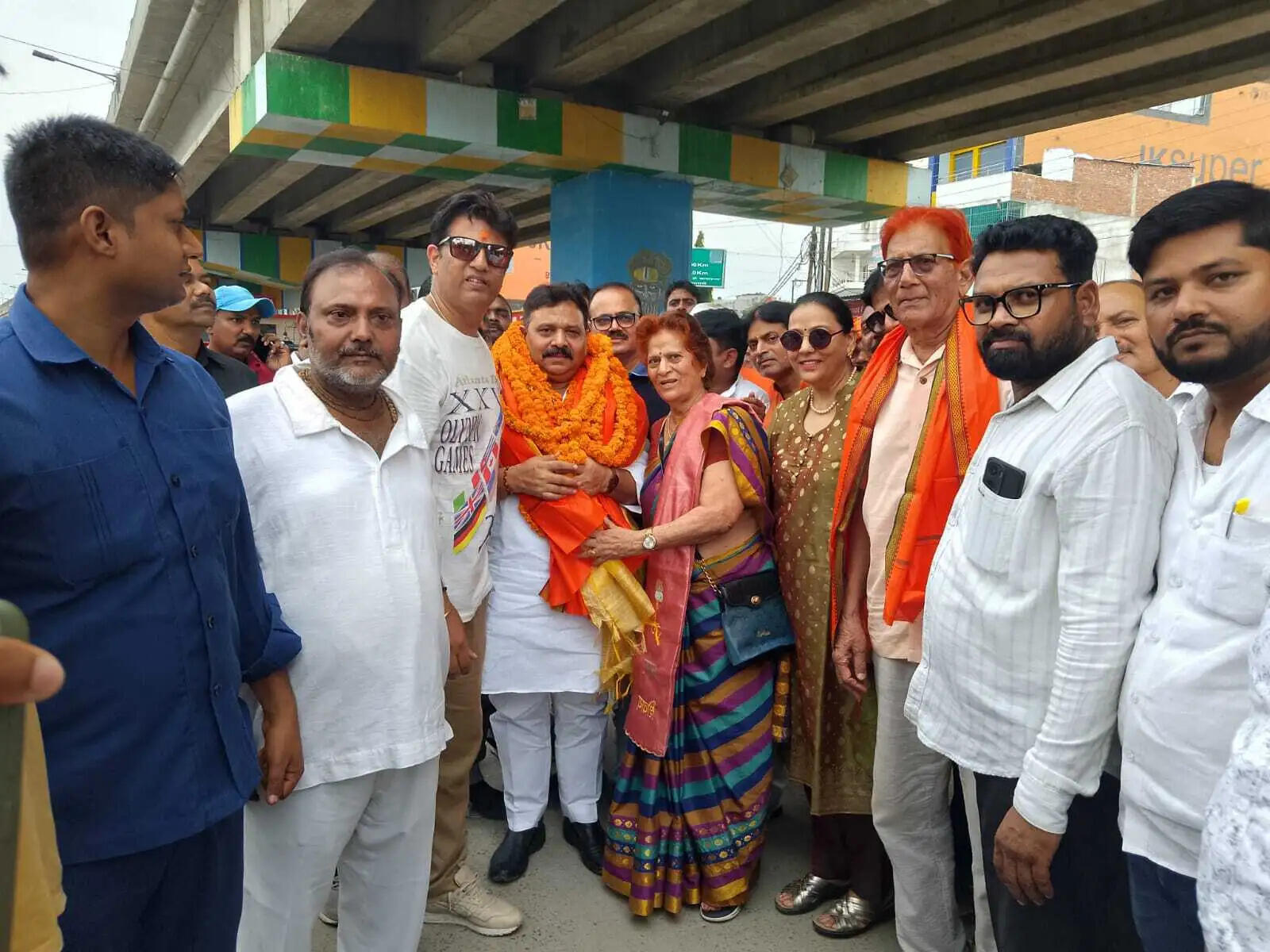 'ओलंपियन विवेक सिंह द्वार' का राज्यमंत्री रविन्द्र ने किया लोकार्पण, खिलाड़ियों को दिया प्रेरणा संदेश
