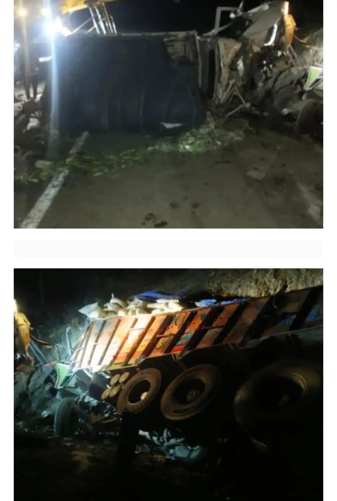 कोरबा के केंदई हसदेव पुल पर भीषण सड़क हादसा: हाइवा-पिकअप की टक्कर में दो की मौत, एक घायल