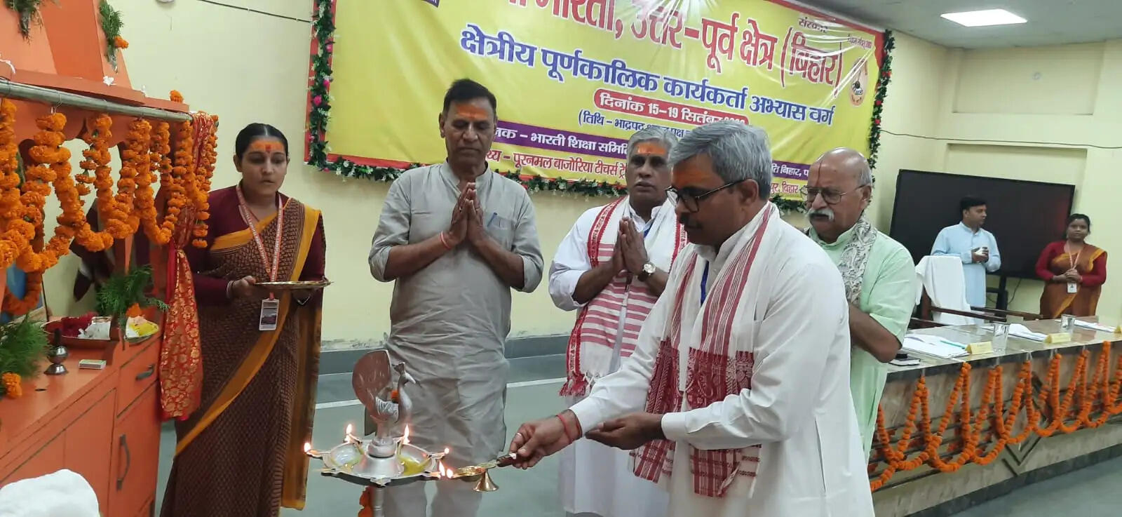 भाषण नहीं, आचरण में दिखना चाहिए पंच परिवर्तन: ब्रह्माजी राव